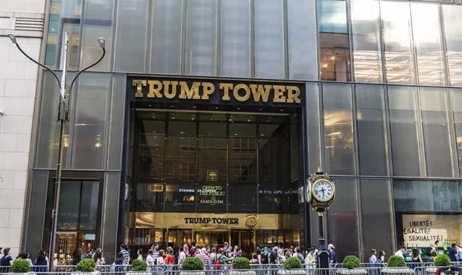 Trump Tower in New York City, USA