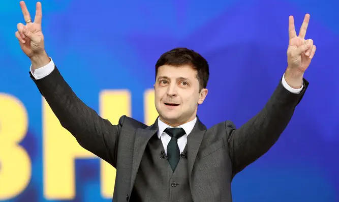 New president of Ukraine: We must defend our land like Israelis