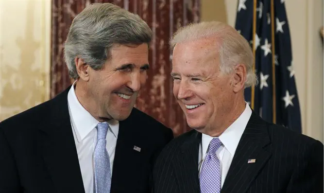 John Kerry and Joe Biden
