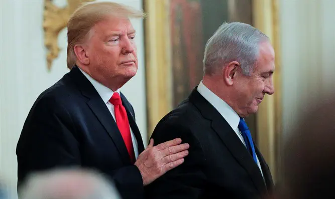 Trump and Netanyahu appear at press conference January 28th, 2020