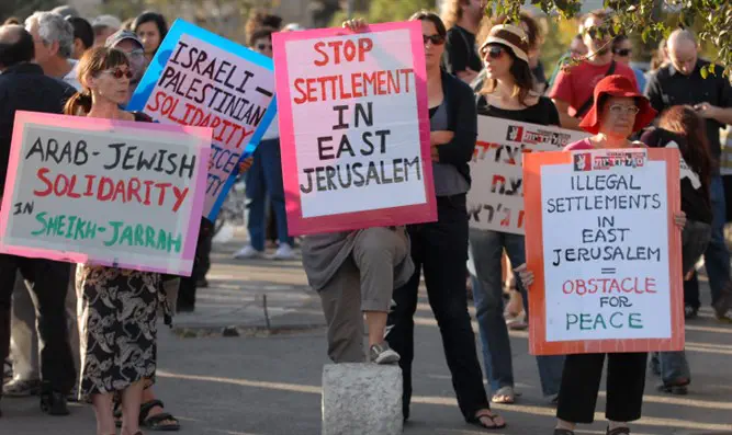 Leftists, Arabs protest over 'Judaization' of Sheikh Jarrah (illustrative)