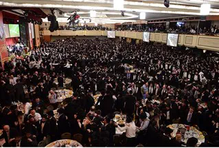 Dancing at Chabad 'Siyum'