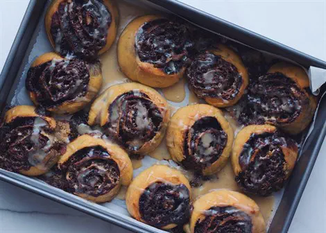 Chocolate Halva And Tahini Swirl Buns Dessert Chaya Rappoport Kosher Food And Recipes On Arutz Sheva