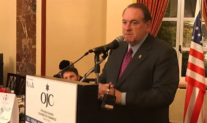 israel trip with mike huckabee