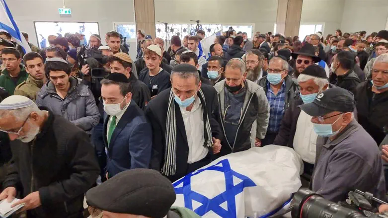 Funeral of Menachem Yehezkel