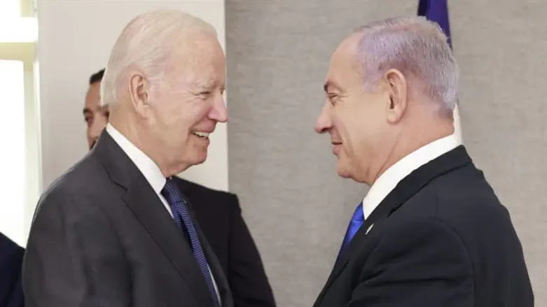 Netanyahu meets with Biden