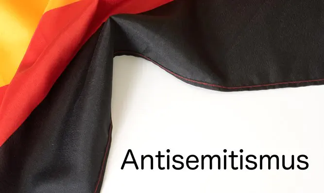 Anti-Semitism lurks behind German flag