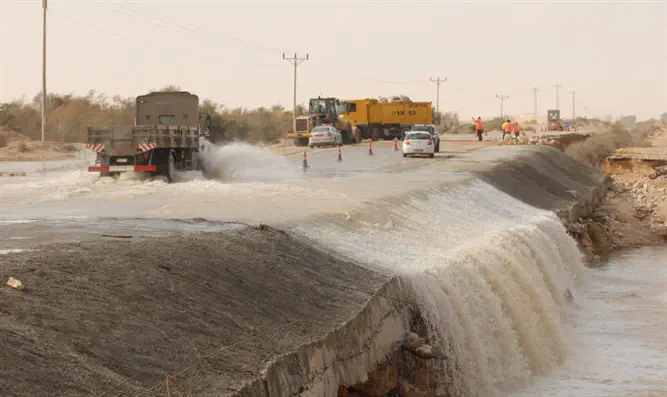 More flooding expected on Monday - Inside Israel - Israel National News