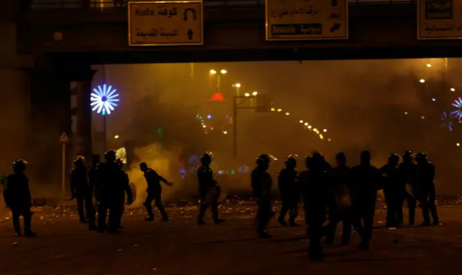Anti-government protests in Najaf, Iraq