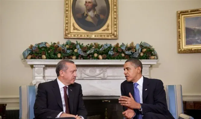 Turkey's PM Erdogan, US Pres. Obama
