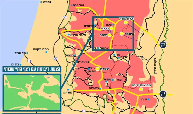 YESHA council presents alternate sovereignty map for Deal of the ...